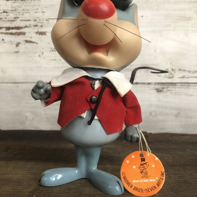 Vintage R.Dakin Merlin The Magic Mouse (T563) - 2000toys Antique Mall