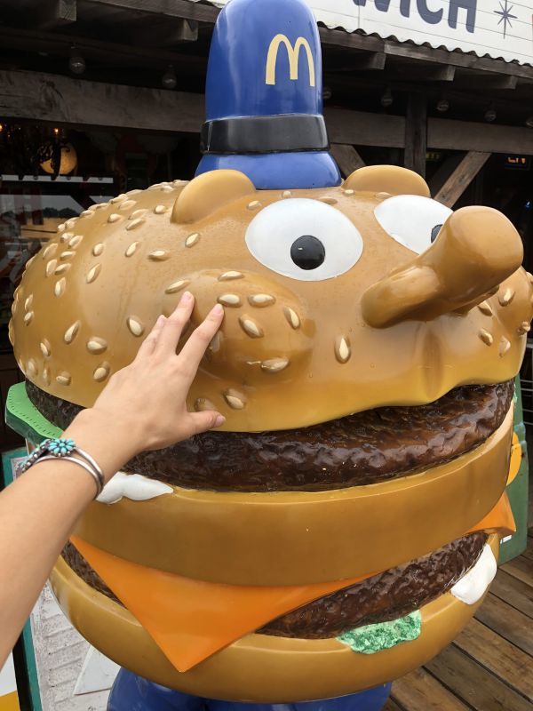 Vintage Mcdonald's Playland Officer Big Mac Police Statue (B466