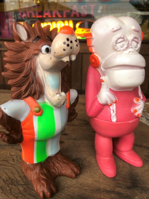 70s Vintage General Mills Cereal Monster Vinyl Dolls (B630