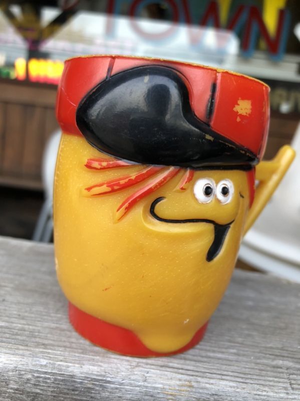 60s Vintage Funny Face Mug Lefty Lemon (B444) - 2000toys Antique Mall