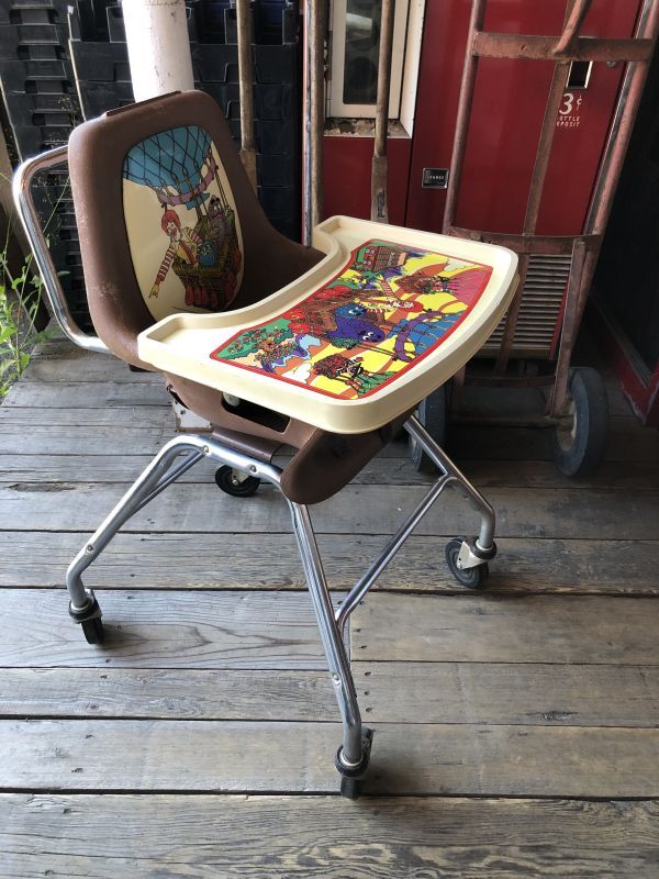 Vintage McDonald's Store Kids High Chair (M049) - 2000toys Antique
