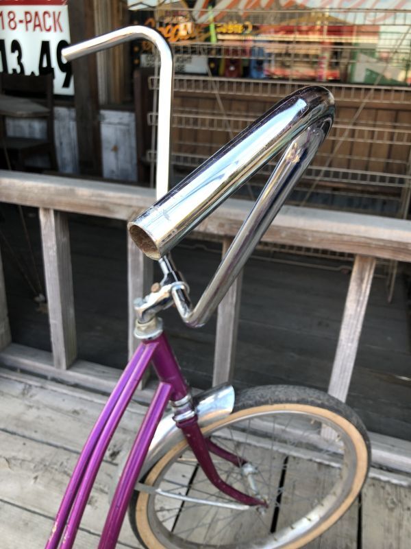 店舗引き取り限定】70s Vintage American Flyer Purple Muscle Bicycle