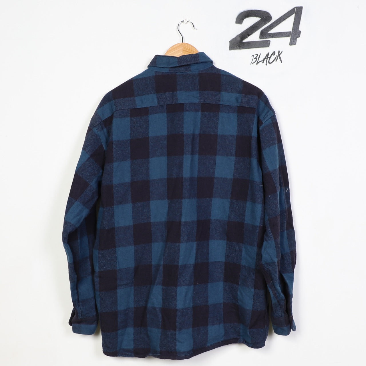 Vintage St. Johns Bay Flannel Shirt – 24 Black Vintage