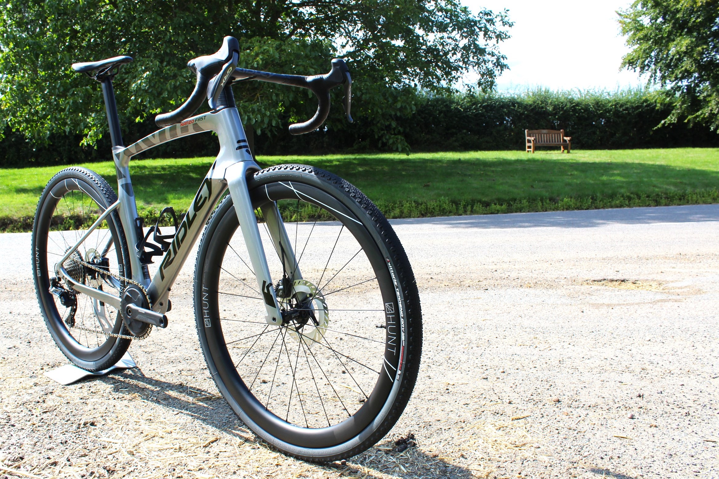 Ridley Kanzo Fast GRX Di2 x1 with Hunt Aerodynamicist Wheels Dream