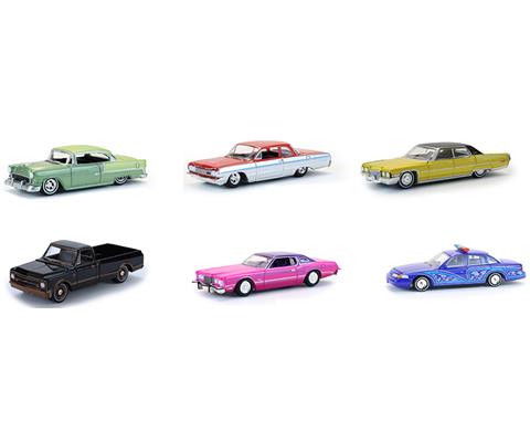 California Lowriders Series 7 - 6-Piece Assortment in a Non