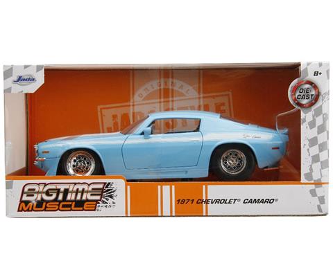 1971 Chevrolet Camaro in Light Blue with White Stripes - 34201