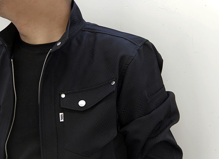 寅壱 7460-554 ライダースジャケット 商品詳細｜鳶服 鳶用品の宮乃屋