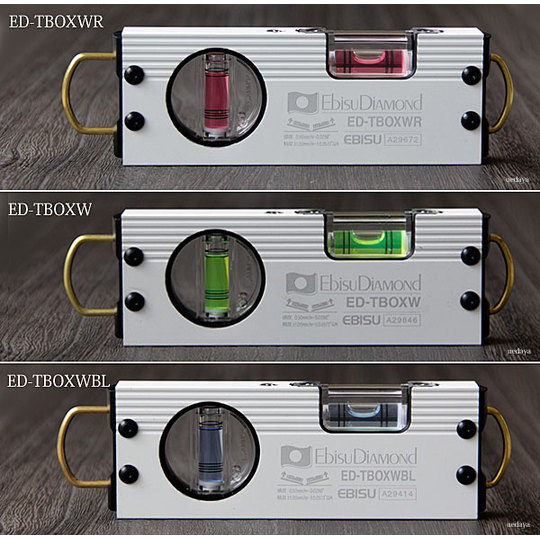 エビス 水平器 トビボックスレベル ホワイト 商品詳細｜鳶服 鳶用品の