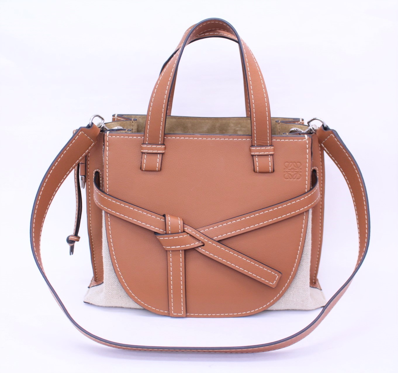 人気のゲート♪ ロエベ 「ゲート トップ ハンドル バッグ スモール