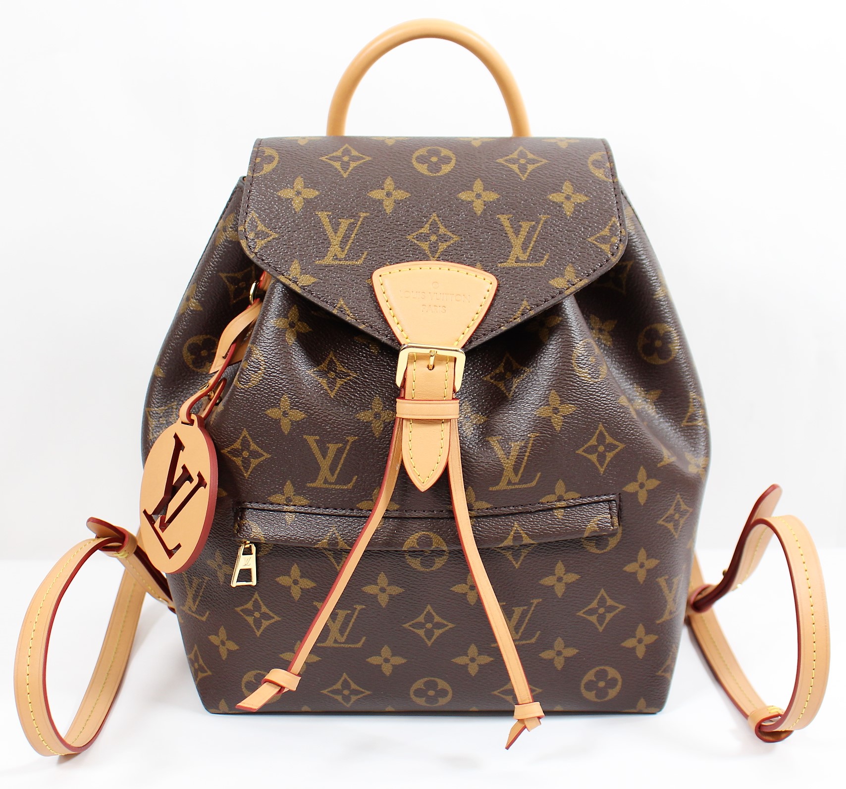 ルイ・ヴィトン「モンスリ NM PM」モノグラム・リュック高価買取中