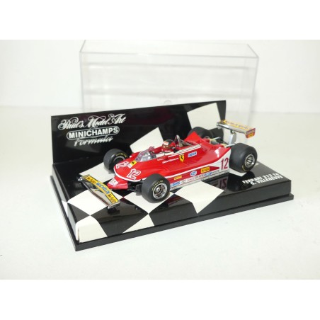 FERRARI 312 T4 GP 1979 G. VILLENEUVE MINICHAMPS 1:43 de reference 4