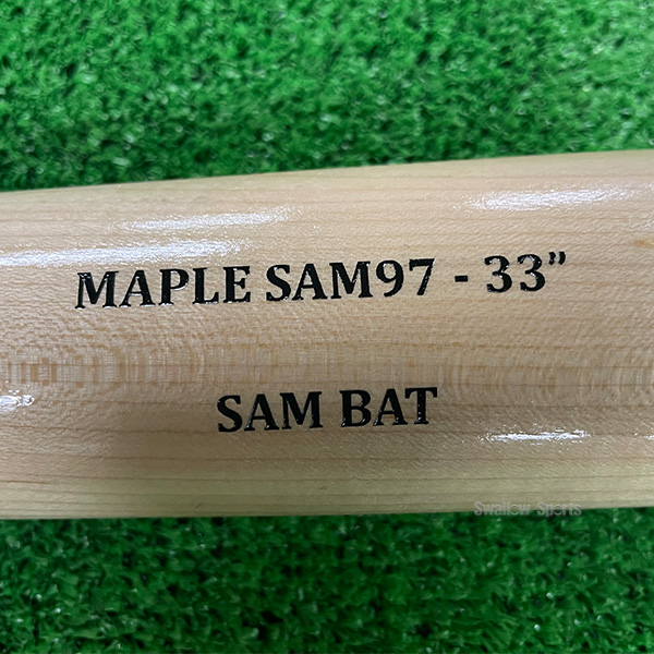 野球 サムバット 硬式木製バット BFJ 850g平均 軽量モデル グリップ