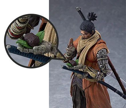 SEKIRO: SHADOWS DIE TWICE」の可動式フィギュア「figma 隻狼 DX