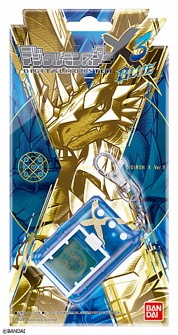 携帯液晶玩具「デジタルモンスターX Ver.3 イエロー／ブルー」と公式