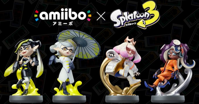 スプラトゥーン3」仕様のシオカラーズ，テンタクルズのamiiboが登場。9
