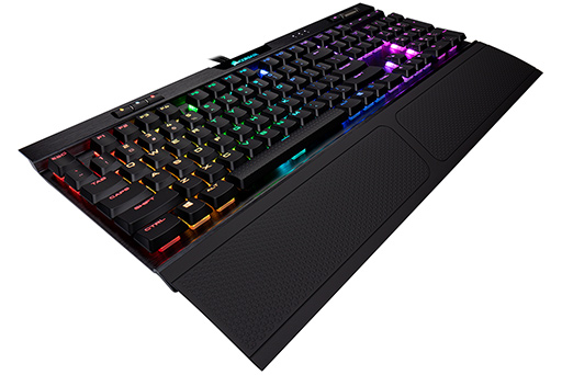 低背タイプのCherry製キースイッチを採用するキーボード「K70 RGB MK.2
