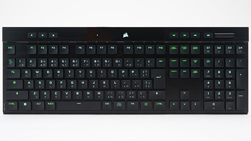 PR】Corsairの「K100 AIR Wireless」は，17mmの薄さでワイヤレスや