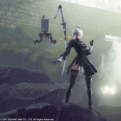 NieR：Automata」のヨルハ二号B型と機械生命体がブリングアーツで登場
