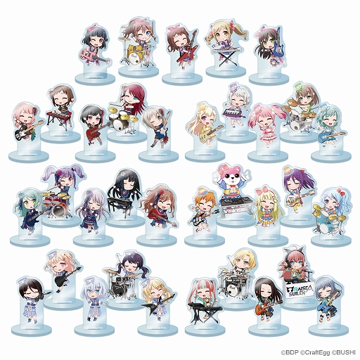 バンドリ！ガルパ」の5周年記念グッズがCraft Egg Storeで予約受付を開始