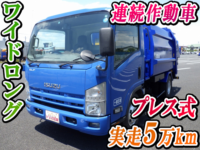 中古パッカー車（塵芥車） いすゞ 東京・栃木・埼玉 エルフ（PDG