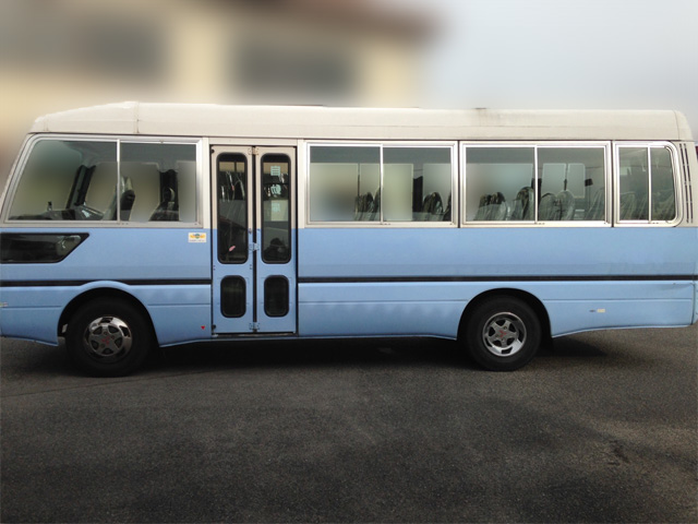 広島県：買取実績・三菱ふそうローザバスKC-BE438F【トラック王国】