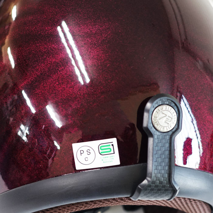 GHOST FLAME(レッド) 72JAM ヘルメット | ジェットヘルメット | 72JAM