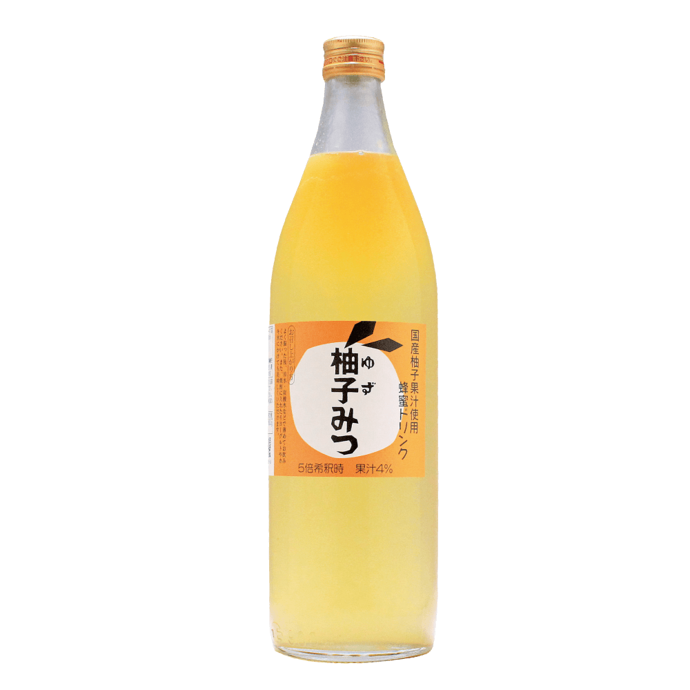 ハニードリンク 柚子みつ 900ml ｜ 金沢のはちみつ通販 金澤やまぎし