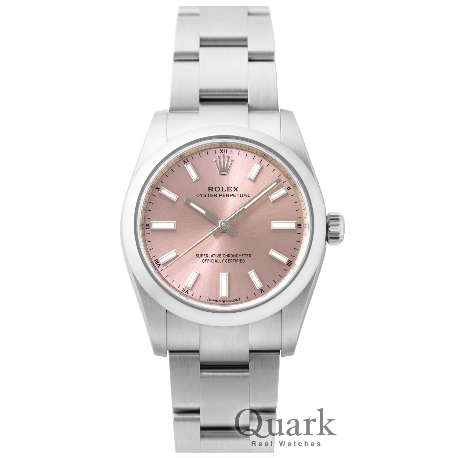 ロレックス オイスター・パーペチュアル34 Ref.124200 ピンク 新品