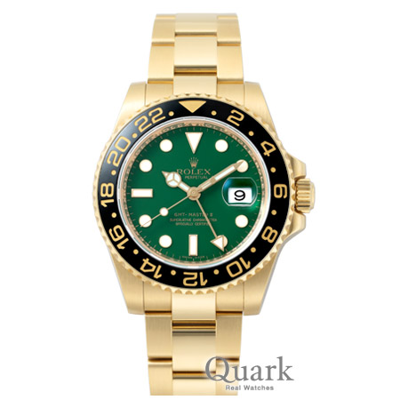 ロレックス GMTマスターII Ref.116718LN グリーン 新品｜ロレックス