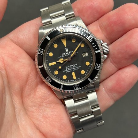ROLEXシードゥエラー 純正ベゼルインサート ロレックス シードゥエラー