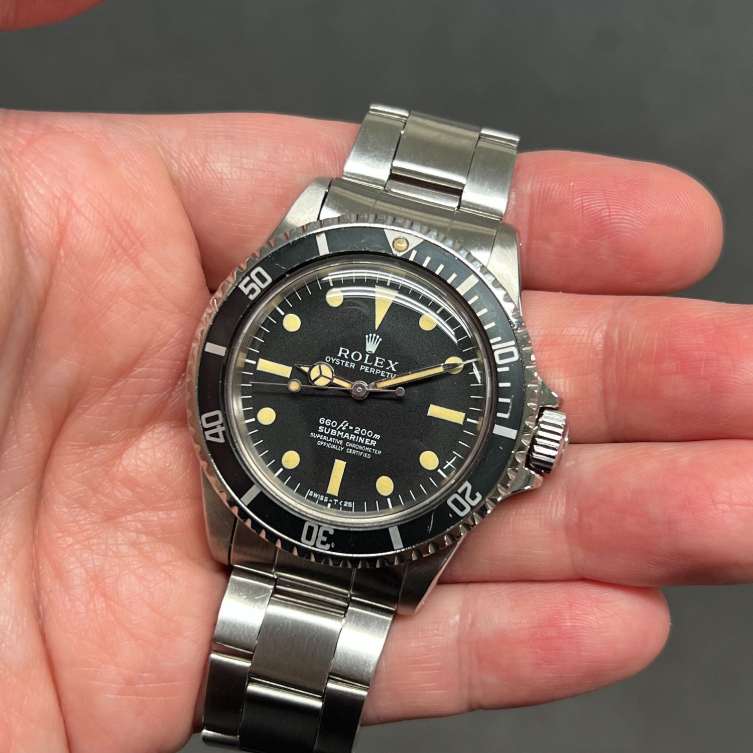 ロレックス サブマリーナー Ref.5512 ブラック ヴィンテージ 254099