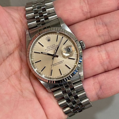 ロレックス デイトジャスト Ref.16234 シルバー / ラボ中野店限定 特別