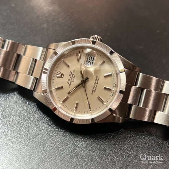 ロレックス オイスター・パーペチュアル・デイト Ref.15210 シルバー