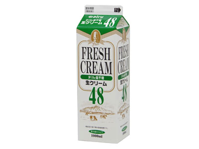 冷蔵 中沢乳業 スーパーフレッシュクリーム 43% 1000ml | 生クリーム