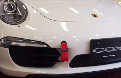 COX Racing Towing Strap Porsche 911 (Type 991.1 (前期))用 【前後