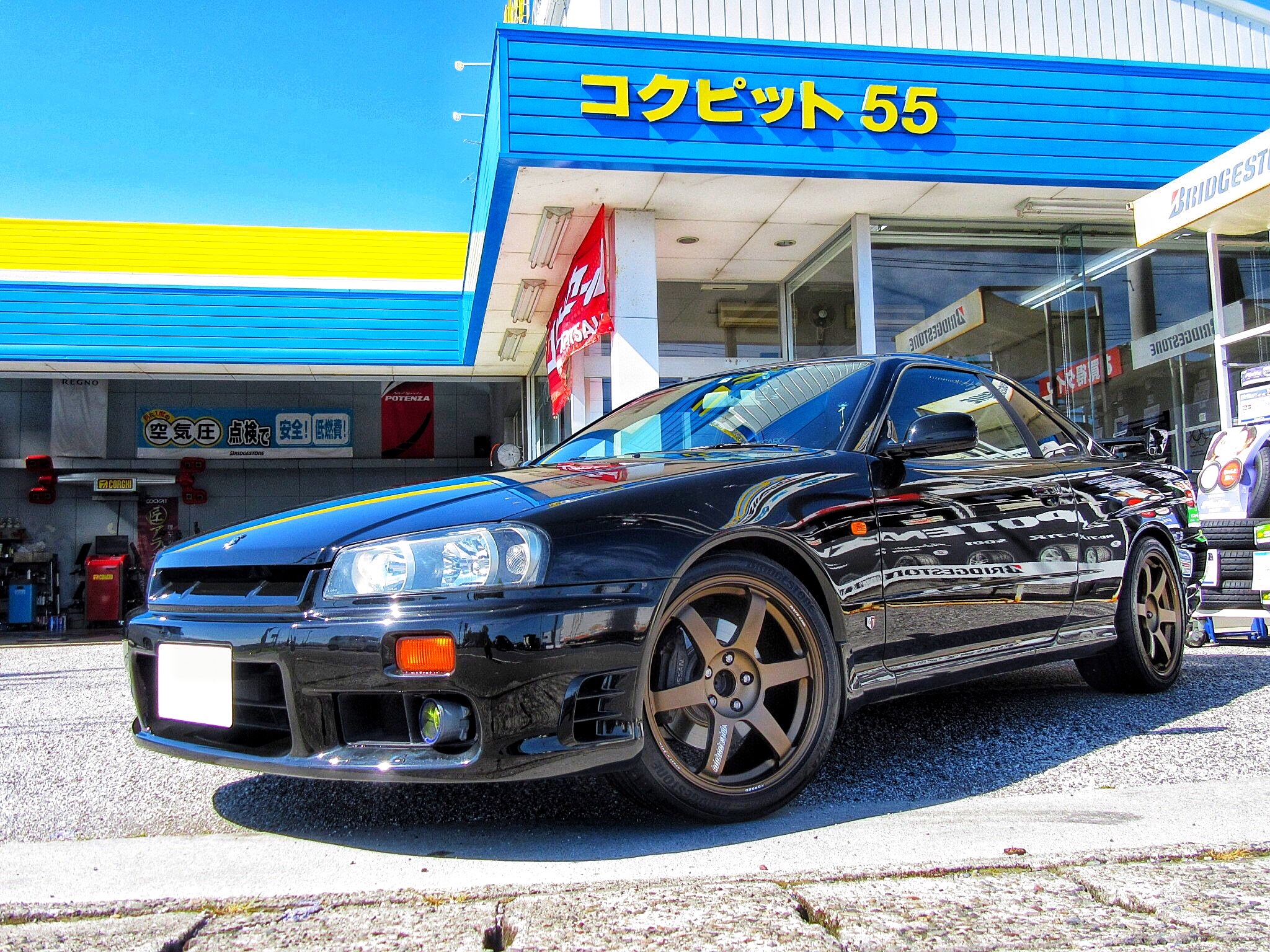 やっぱり“スカG”にはこのホイール！R34スカイラインに「RAYS TE37