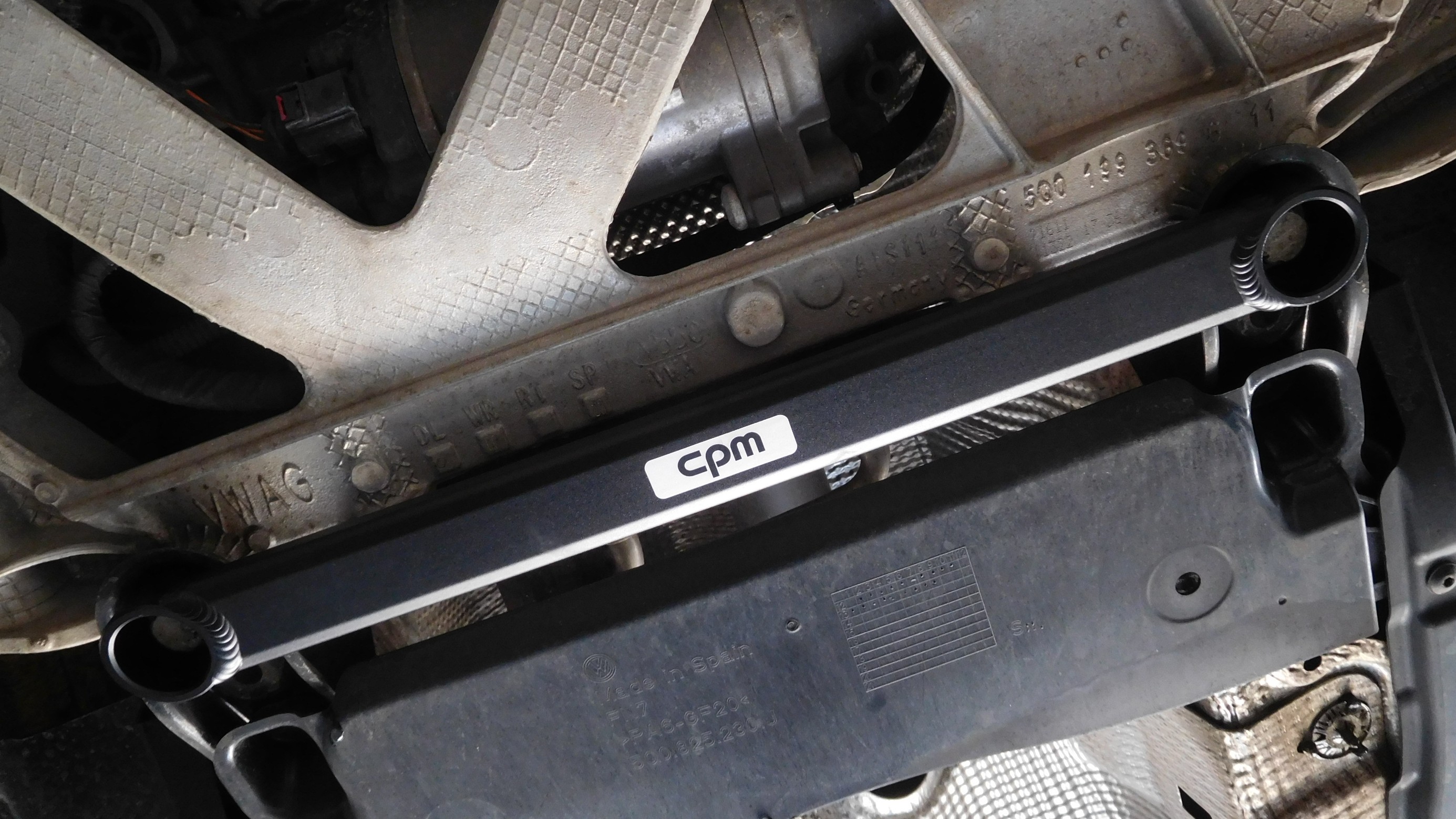 cpm LowerReinforcement STAGE1 & STAGE2 取付作業 ／ AUDI 8V A3