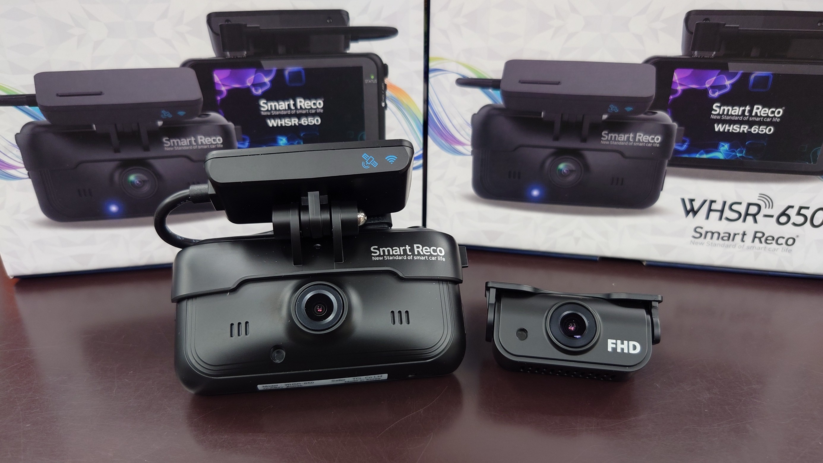 駐車監視機能付き ドライブレコーダー 新商品 Smart Reco WHSR-650