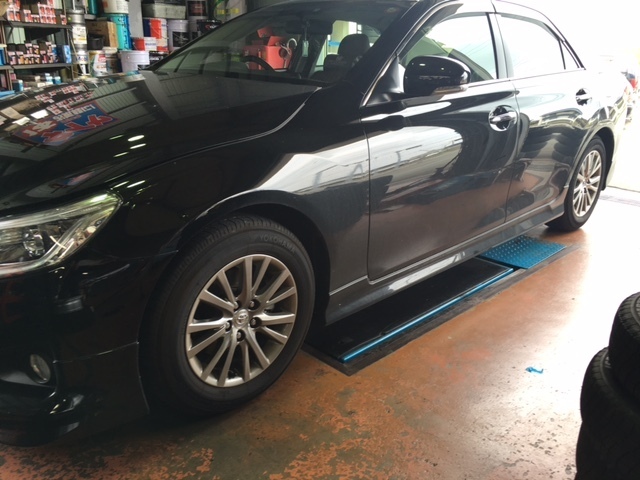 130マークX 車高調、18インチ ワークエモーションCR-Kai 2P | トヨタ