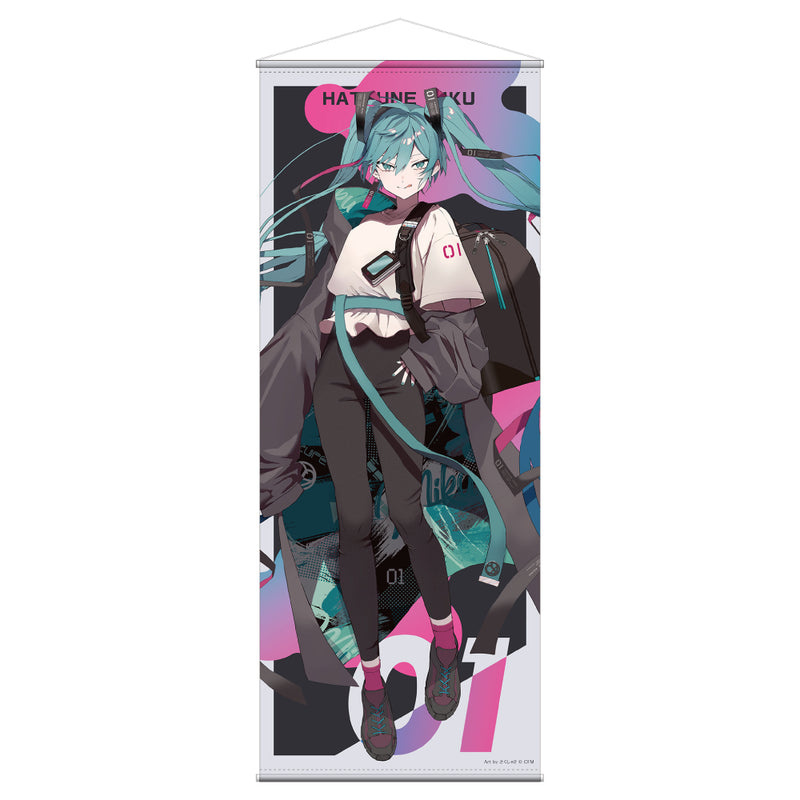 初音ミク×SOLWA 等身大タペストリー Art by さくしゃ2