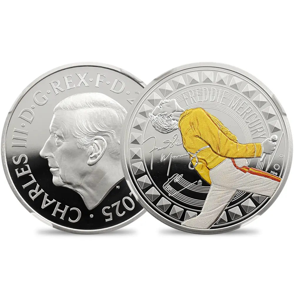 イギリス 2025 チャールズ3世 ミュージックレジェンド第12弾 フレディ