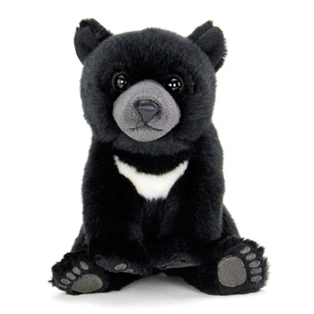 動物 生物 ぬいぐるみ リアルアニマルベイビー ツキノワグマ