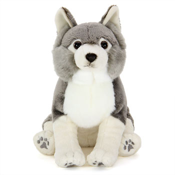 動物 生物 ぬいぐるみ リアルアニマルファミリー オオカミ 親