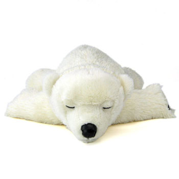 動物 生物 ぬいぐるみ おやすみシリーズ ホッキョクグマ スリーピング