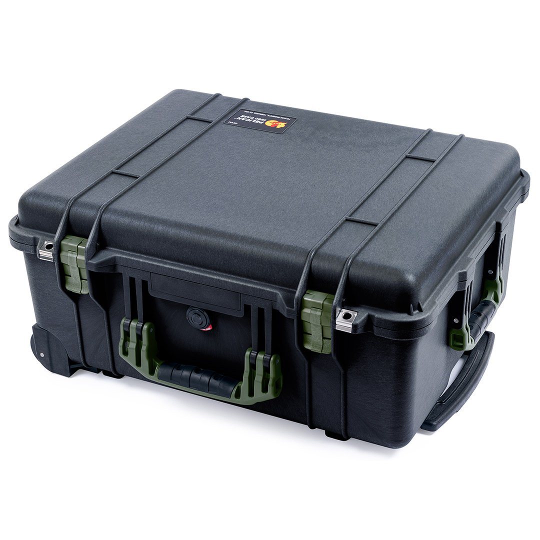 Pelican 1560 Case in Black-OD Green: Robust & Unique - ColorCase