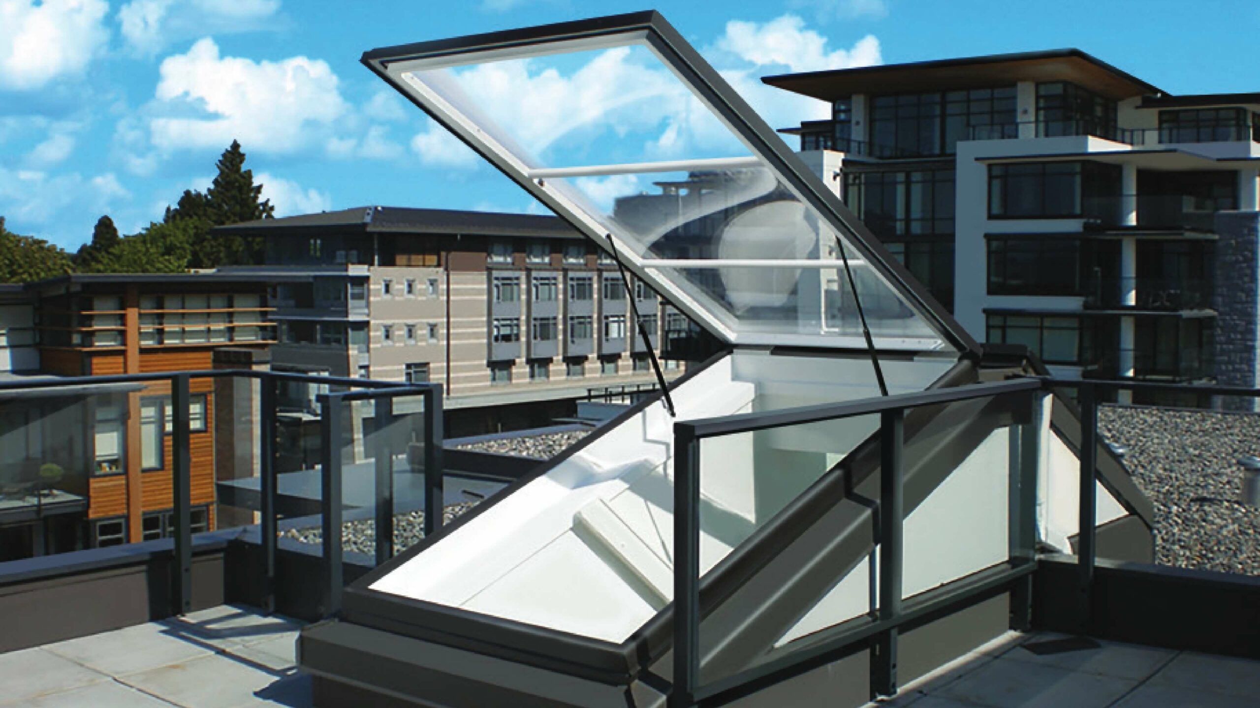 Columbia AC RAS - Roof Access Door - Acrylic | Columbia Skylights