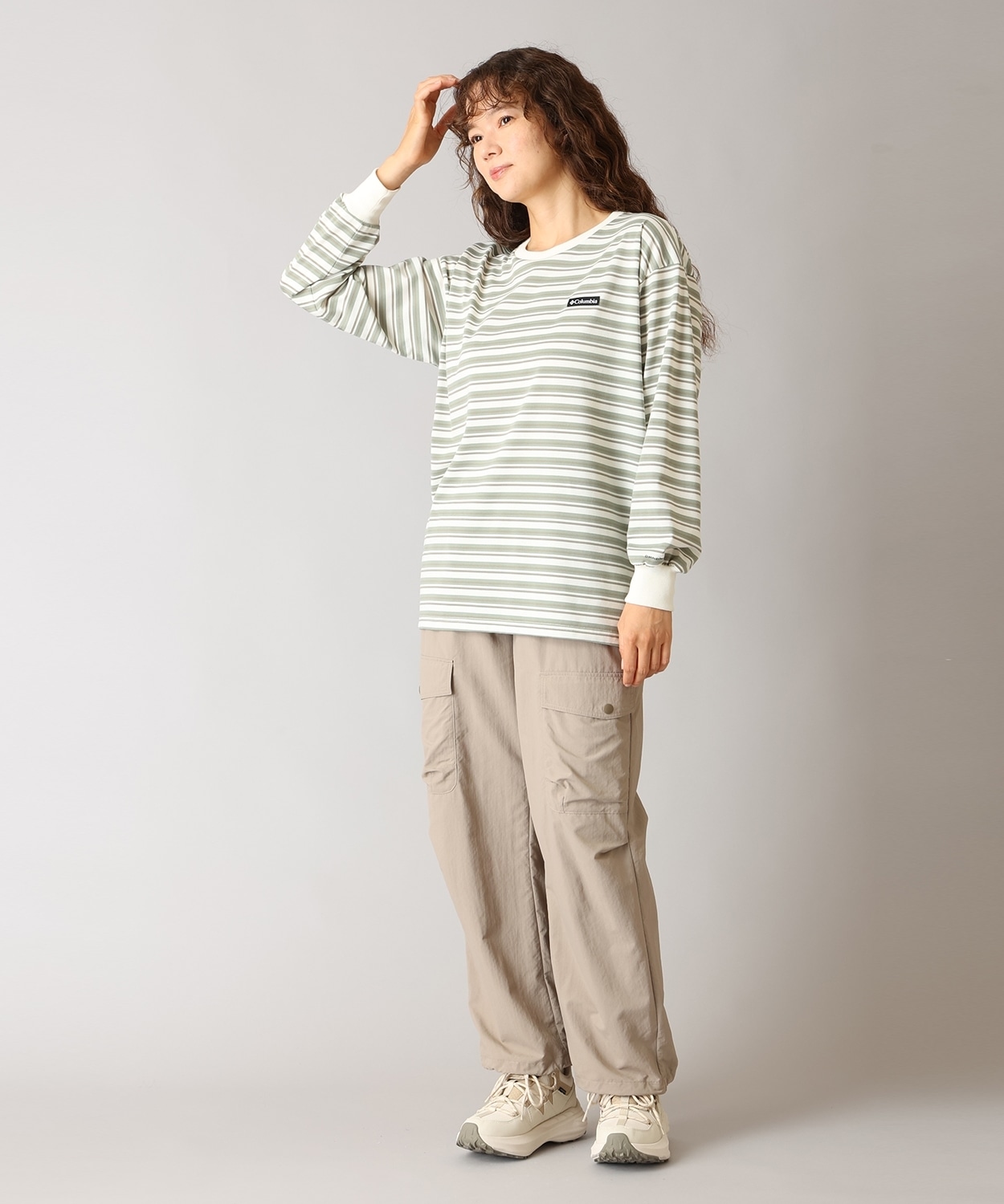 ウィメンズクラウドアベニューロングスリーブクルー(S Dark Mountain