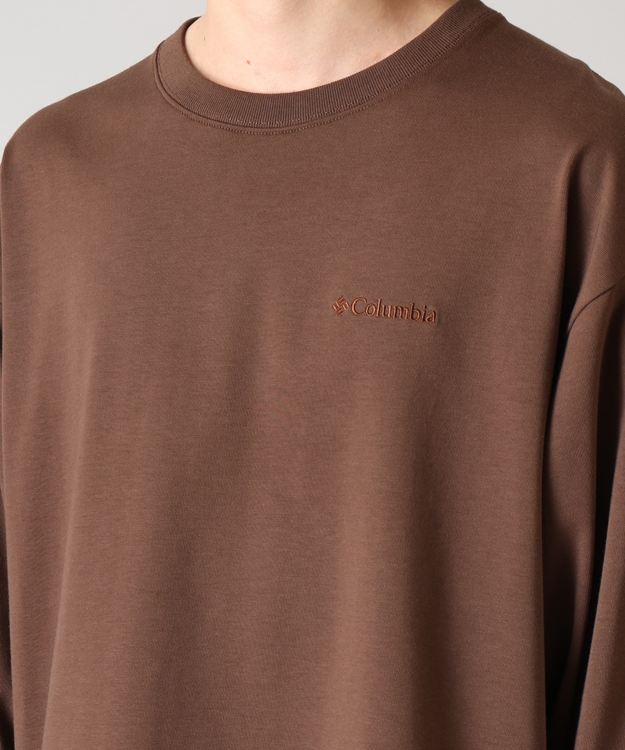 ロマビスタグラフィックロングスリーブTシャツ(XS Tobacco