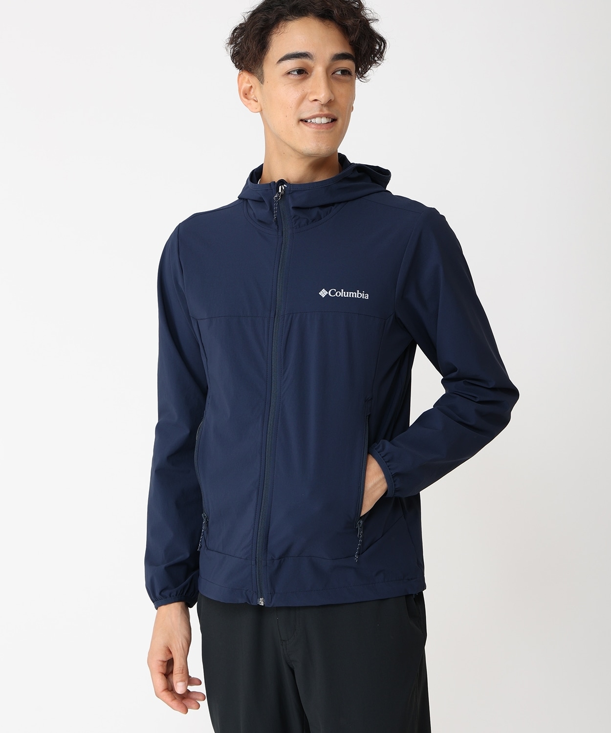 ヘザーキャニオンIIフーデッドジャケット(S Collegiate Navy