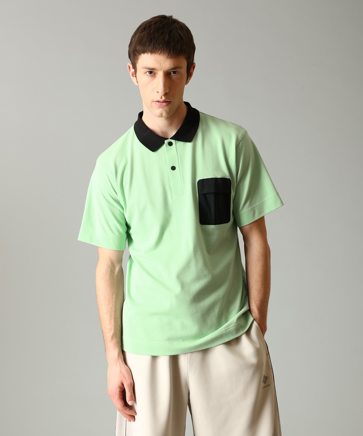 COLUMBIA BLACK LABEL】ユニオンスプリングスショートスリーブポロ(S